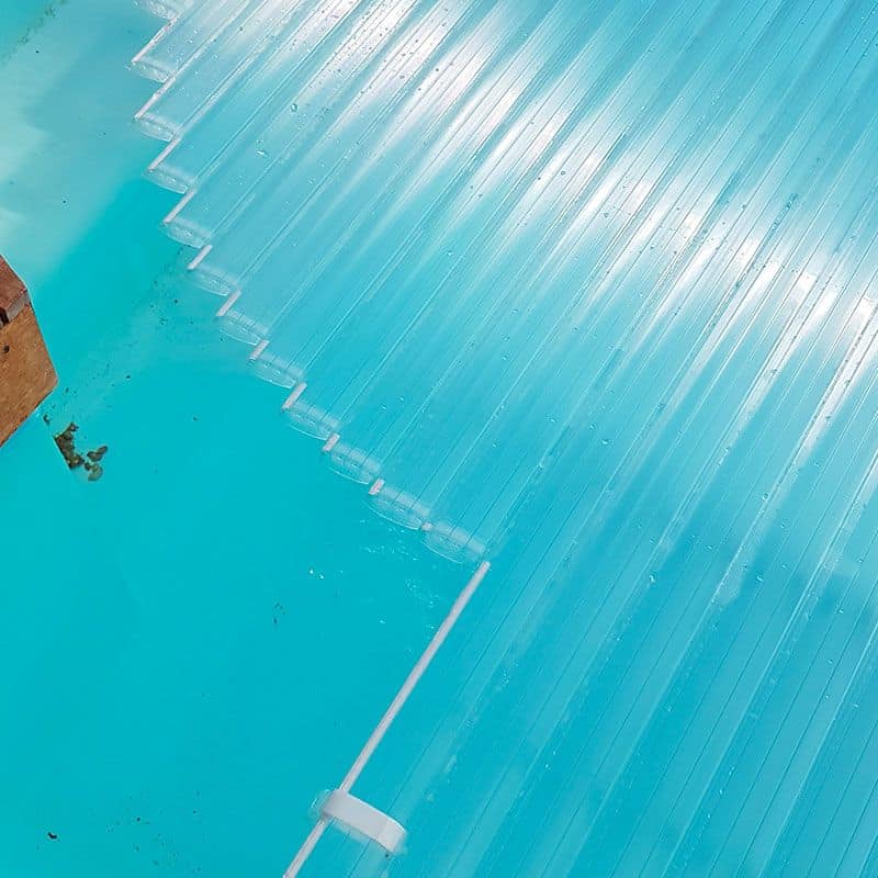 Lames de remplacement pour volet de piscine en polycarbonate