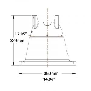 Support pour filtre centrifuge Waterco MultiCyclone