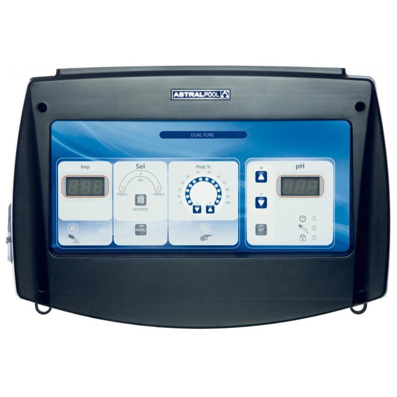 Electrolyseur au sel pour piscine AstralPool Dual Pure avec régulation pH