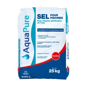 Sel spécial pour électrolyseur piscine sac de 25 KG