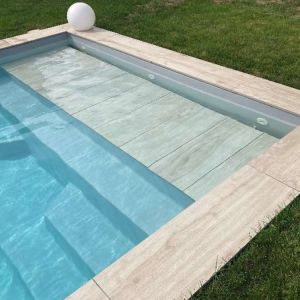 Dalles pour caillebotis de volet piscine en Grès Cérame