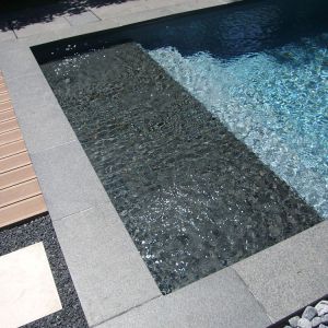 Dalles pour caillebotis de volet piscine en Grès Cérame