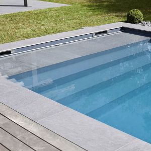 Dalles pour caillebotis de volet piscine en Grès Cérame