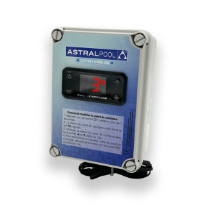 Coffret de mise hors-gel piscine affichage digital