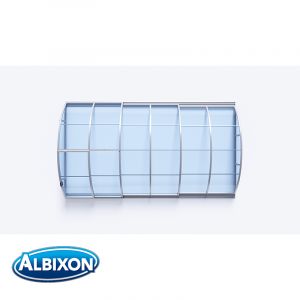 Abri de piscine translucide télescopique en kit Klasik clear A silver elox