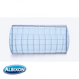 Abri de piscine translucide télescopique en kit Klasik clear C silver elox