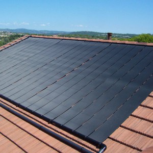 Kit de chauffage solaire sur toiture pour piscine Héliocol