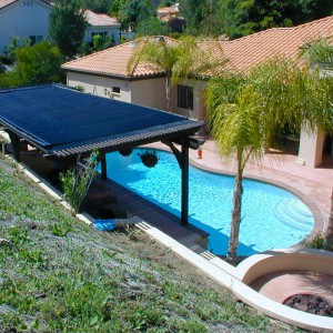 Chauffage solaire pour piscine hors-sol Heat-Kit