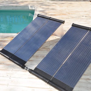 Réchauffeur solaire d'eau pour piscine hors sol - lot de 2 tapis solaires  chauffants piscine - chauffeur écologique piscine - PE noir - Accessoires  de piscine - Piscine et Spa - Jardin et Plein air