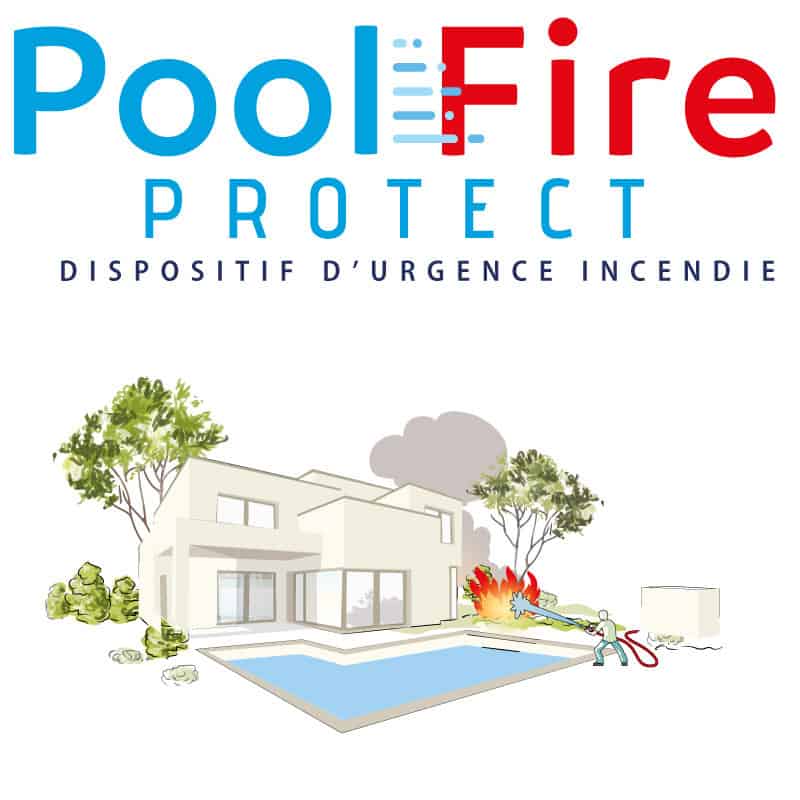 Dispositif d'urgence incendie Pool Fire protect spécial piscine
