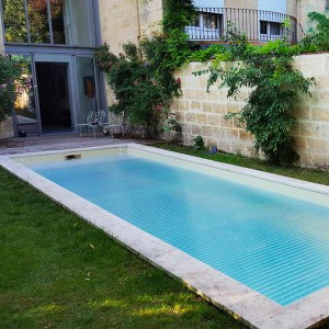 Volet piscine caillebotis immergé automatique Subwater total