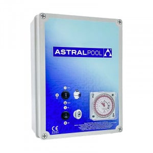 Coffret électrique pour filtration piscine avec transformateur pour projecteur Astral pool
