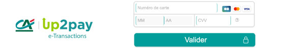 Interface de paiement 100% sécurisée