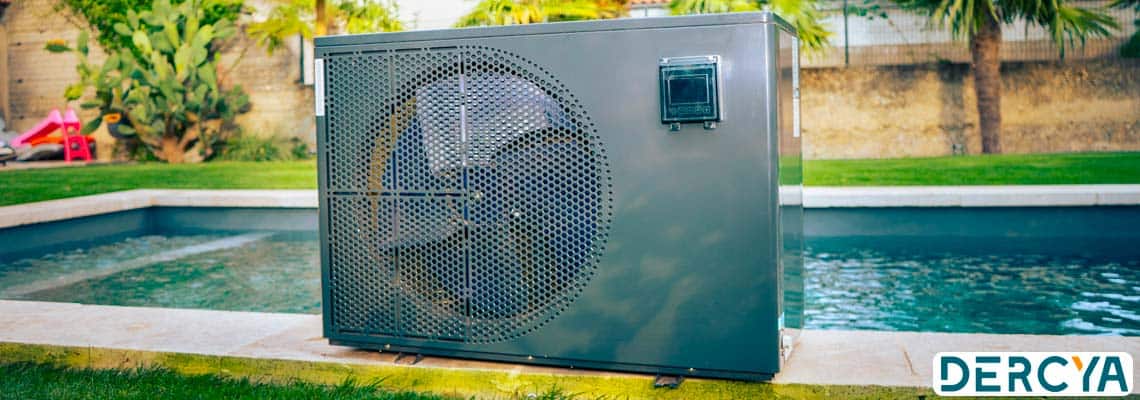 Pompe à chaleur piscine DERCYA R32 full inverter wifi