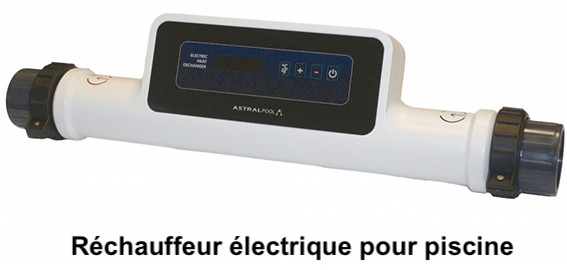 Réchauffeur électrique pour piscine