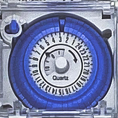 Horloge de programmation filtration coffret électrique piscine Profil