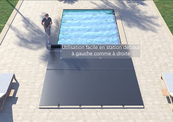 Enrouleur motorisé Iscoot 700 APF POOL DESIGN