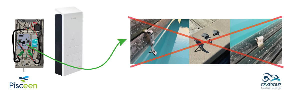 Interrupteur automatique anti-arrachement de sangles volet piscine