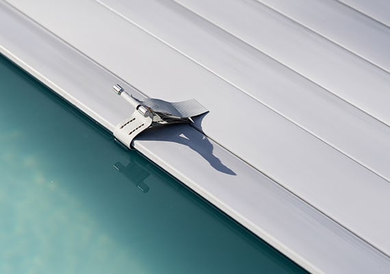 Système de sécurité pushlock volet piscine Série Pure CF GROUP
