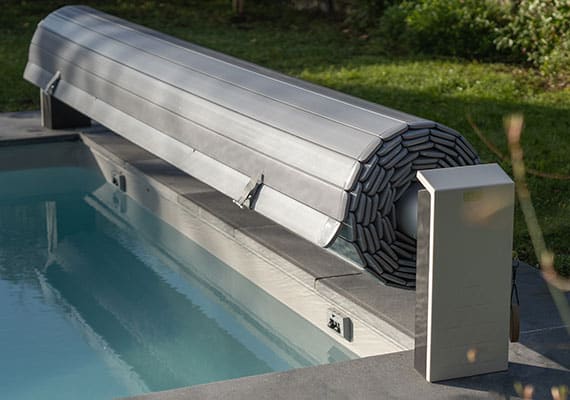 Volet piscine hors-sol Serie Pure sur mesure