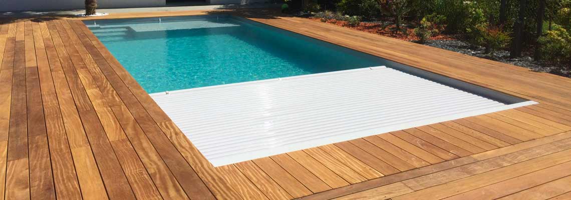 Volet roulant immergé pour piscine Subwater conforme à la norme NF P 90-308