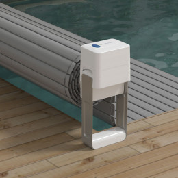POOL SWIFT : Volet de Piscine Manuel Motorisable avec Batterie