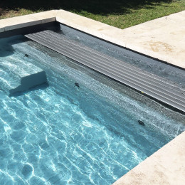 Volet piscine caillebotis immergé automatique Subwater Total