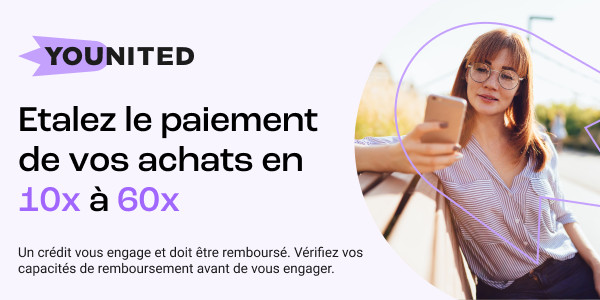 Younited - Payez en 10x à 60x