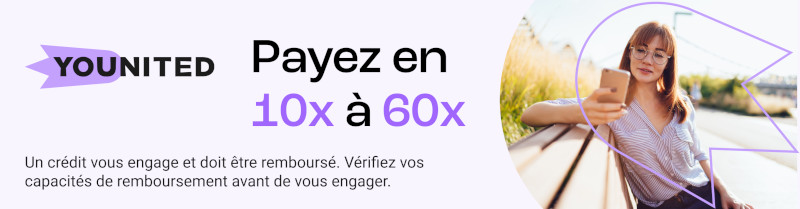 Younited - Payez en 10x à 60x