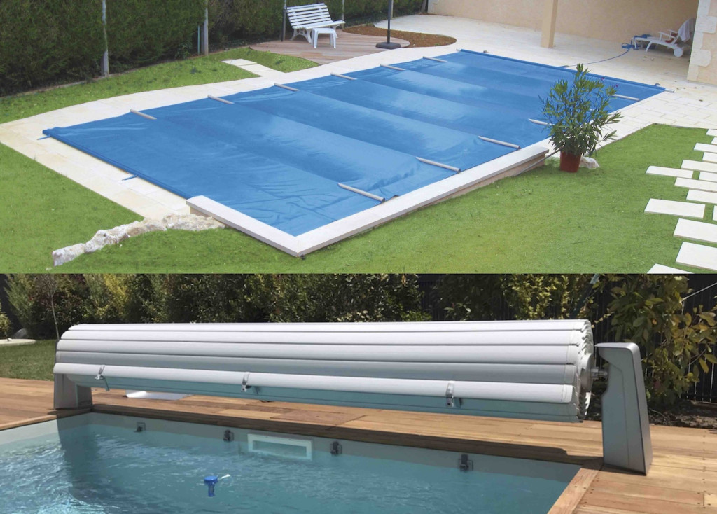 Bâche à barres piscine ou volet hors-sol pour piscine, lequel choisir ?